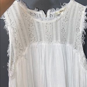 White lace dress